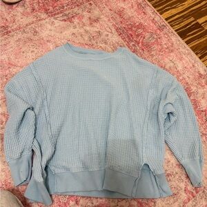 American Eagle Outfitters Light Blue Sweater